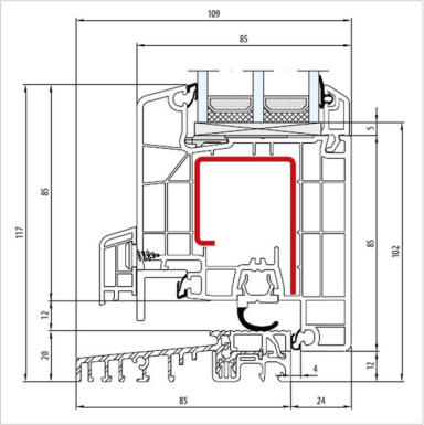 Haustürprofil
