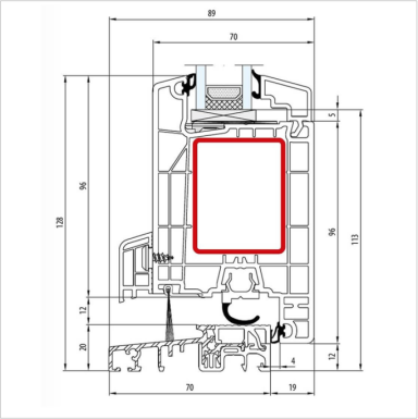 Haustürprofil